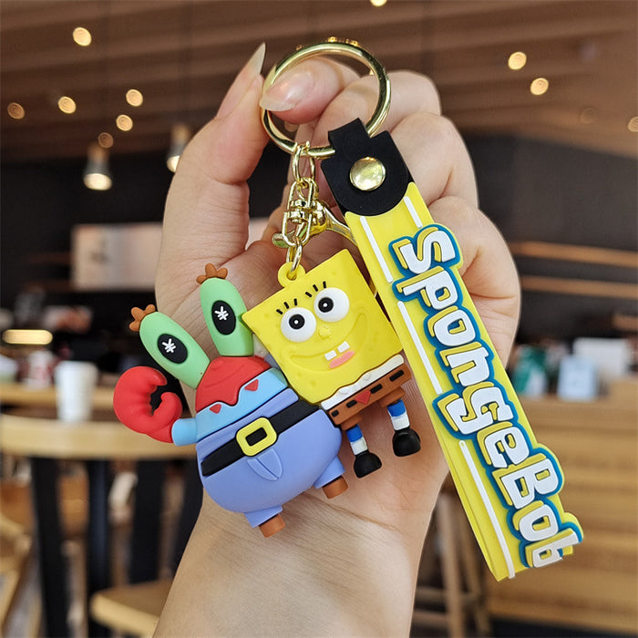 Wholesale Cartoon Doll Silicone Keychain JDC-KC-MingT057