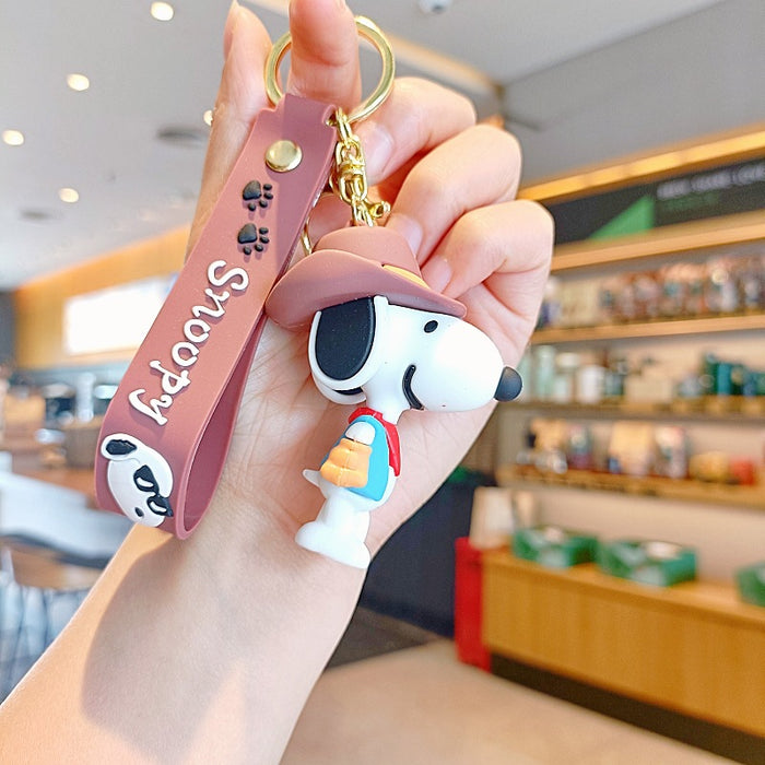 Wholesale Cartoon Doll Silicone Keychain JDC-KC-MingT275