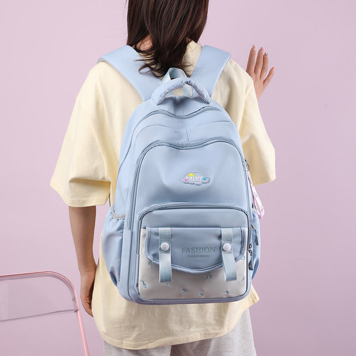 Wholesale Nylon Large Capacity Lightweight Simple Backpack JDC-BP-YuanDuo091