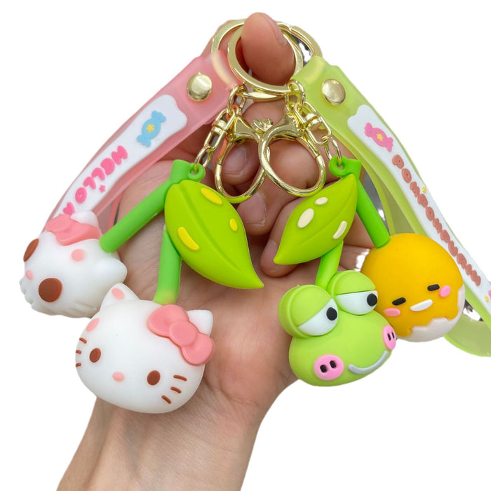 Wholesale Cartoon PVC Doll Keychain JDC-KC-YaoP010