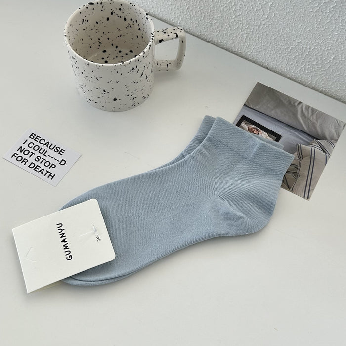 Wholesale Socks made of pure cotton, thin cut, breathable, elastic and boneless