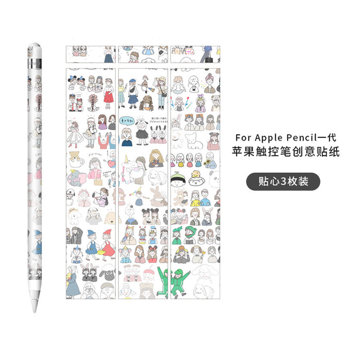 Wholesale Cartoon Apple Pencil Sticker JDC-ST-XL002