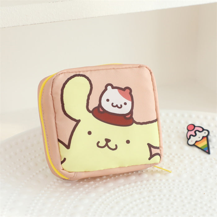 Wholesale Cute Bag Student' s Sanitary Cotton Storage Bag Portable Sanitary Napkin Bag