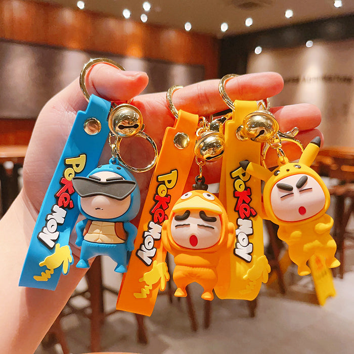 Wholesale PVC Cartoon Doll Keychain JDC-KC-Yid011