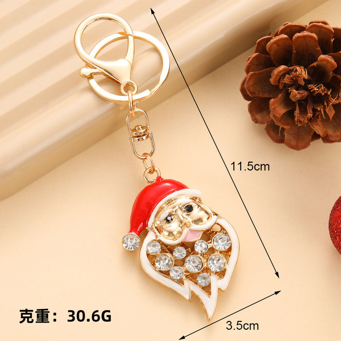 Wholesale Christmas Tree Keychain Decorative Accent Keychain Boutique MOQ≥2