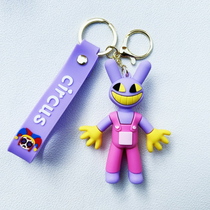 Wholesale PVC Cartoon Doll Keychain JDC-KC-ChuC006