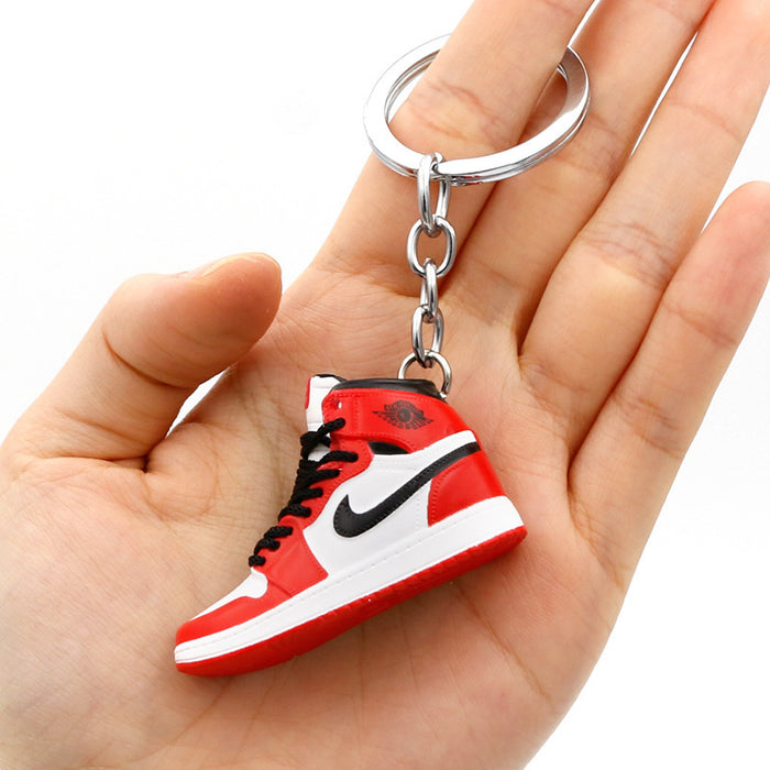 Wholesale PVC Shoe Model Keychain JDC-KC-QLPing005