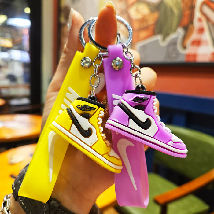 Wholesale Silicone Shoe 3D Keychain JDC-KC-YiZhuo002