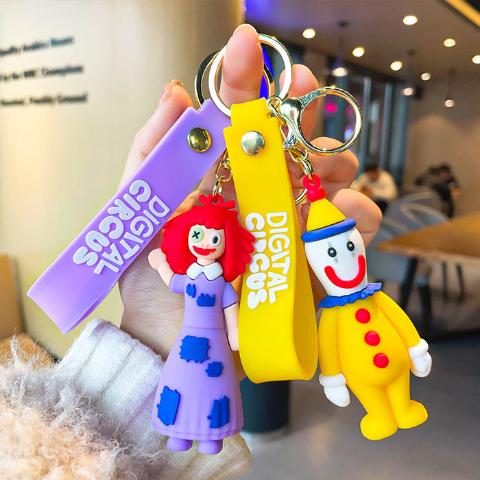 Wholesale Cartoon Doll PVC Keychain JDC-KC-YuanD002