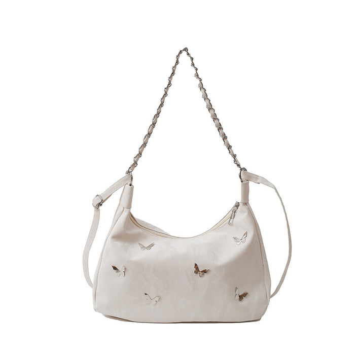 Wholesale New fashionable butterfly crossbody bag popular single shoulder large capacity commuting bag