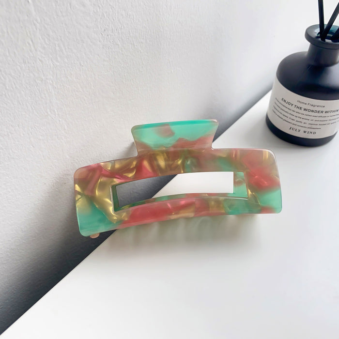 Wholesale Acetate Leopard Print Hair Claw Clip for Everyday Styling Hair Accessory