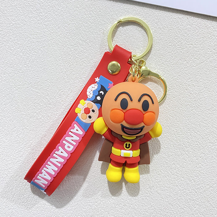 Wholesale Creative Cartoon 3D Silicone Doll Keychain