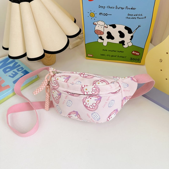 Wholesale children's chest bag  messenger bag boys and girls  travel waist bag kindergarten baby shoulder bag