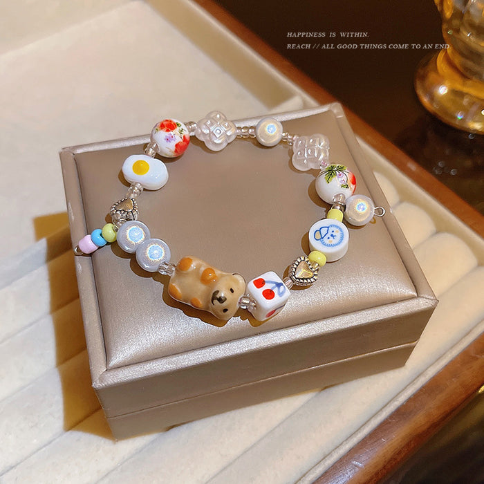 Wholesale Crystal Bead Bracelet JDC-BT-HanK001