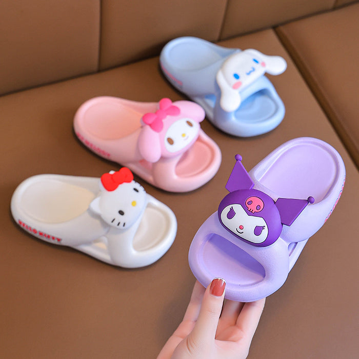 Wholesale Children's Slippers Girls' Indoor Home Deodorant Non-Slip  Slippers