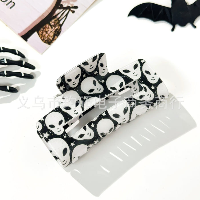 Wholesale  Grabber Skull Bat Ghost Square Hairpin Funny Shark Clip European and American Hair Accessories