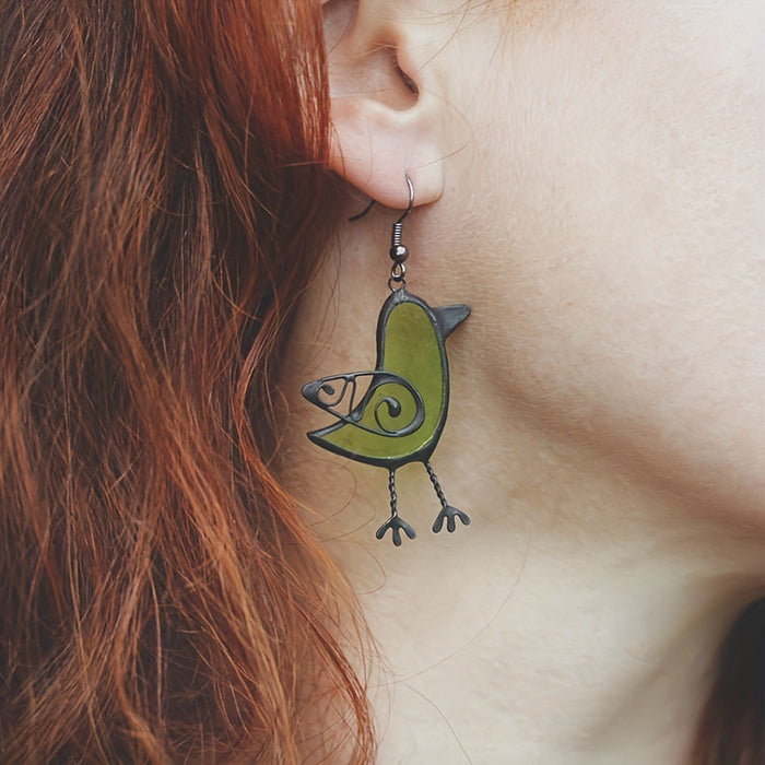 Wholesale Adorable Earrings with Black Jewelry Design
