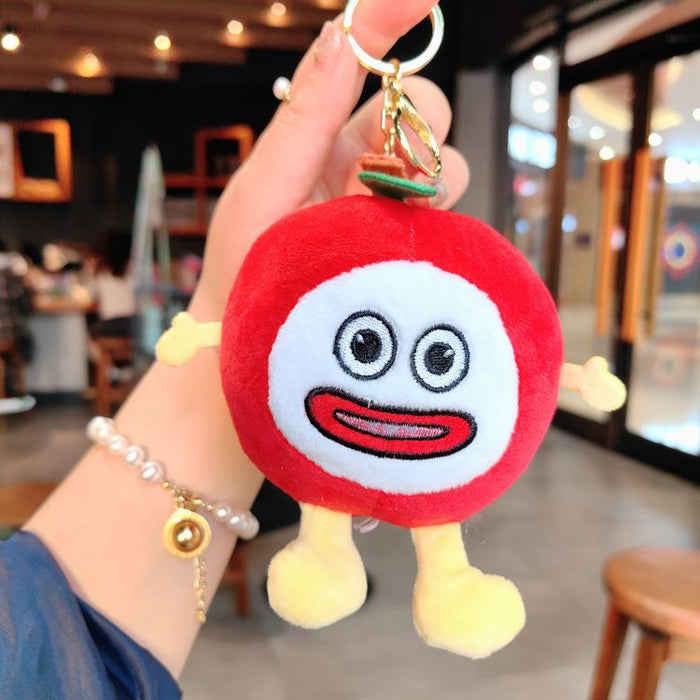 Wholesale Fruit Plush Keychain JDC-KC-ShuoT018