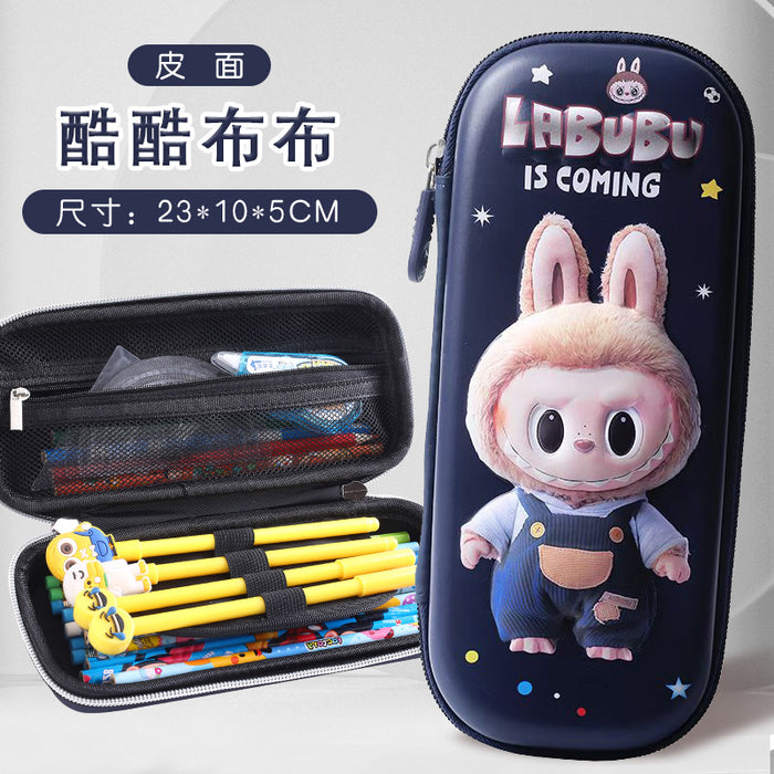 Wholesale Cartoon Pencil Case for Primary School Students Large Capacity Storage