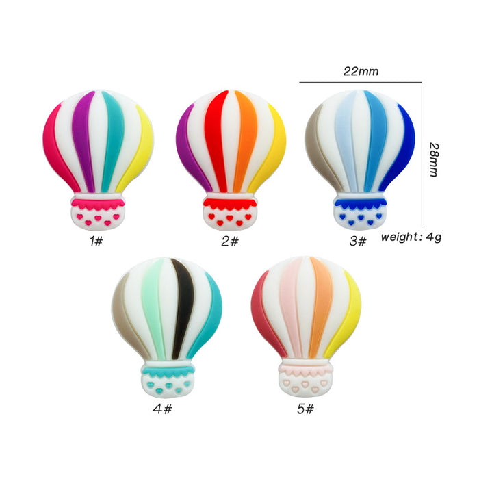 Wholesale 10pcs Cartoon Hot Air Balloon Beads Focal Beads JDC-BDS-WDX061