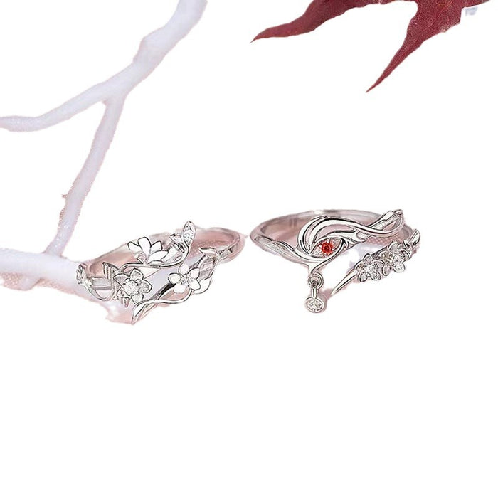 Wholesale Flower City simple niche personalized ring accessories