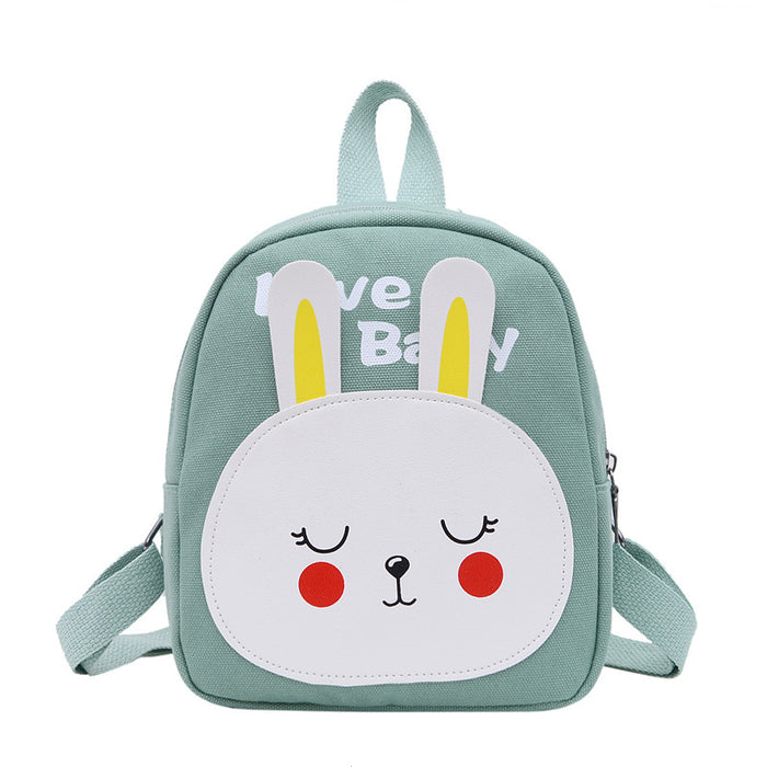 Wholesale Cartoon Soft Cute Canvas Backpack JDC-BP-YuanDuo001