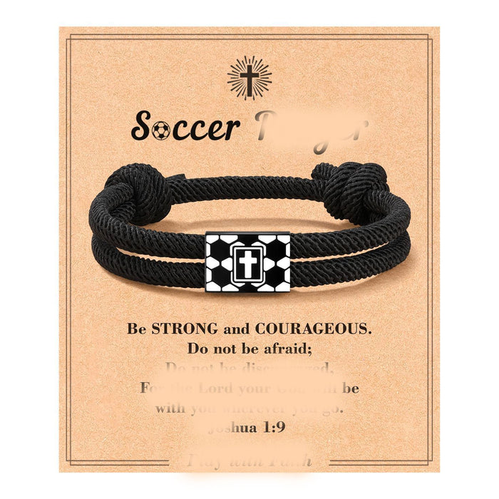 Wholesale Milan Rope Sports Square Braided Bracelet