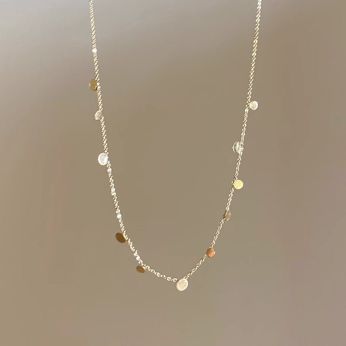 Wholesale Bead stacking necklace sweater chain