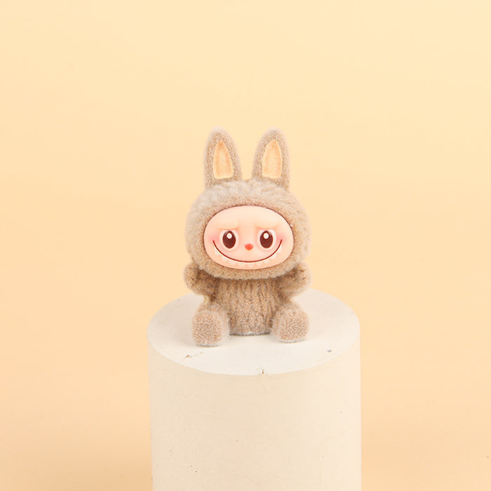 Wholesale Cute Resin Particle Solid Color Keychain Pendant