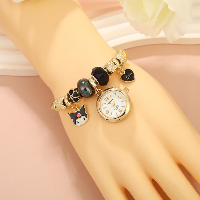 Wholesale Alloy Cartoon Pendant Watch Bracelet MOQ≥2