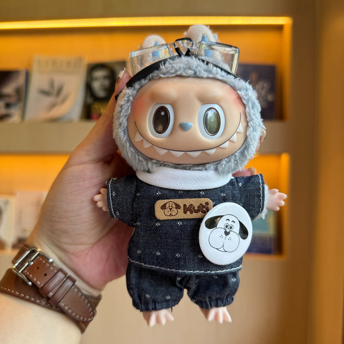 Wholesale Doll Clothes Pearl Necklace Overalls Mini Skirt Doll Clothes