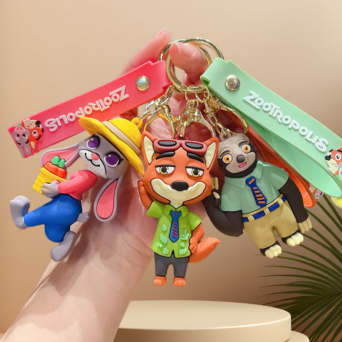 Wholesale Cute cartoon keychains bag charms