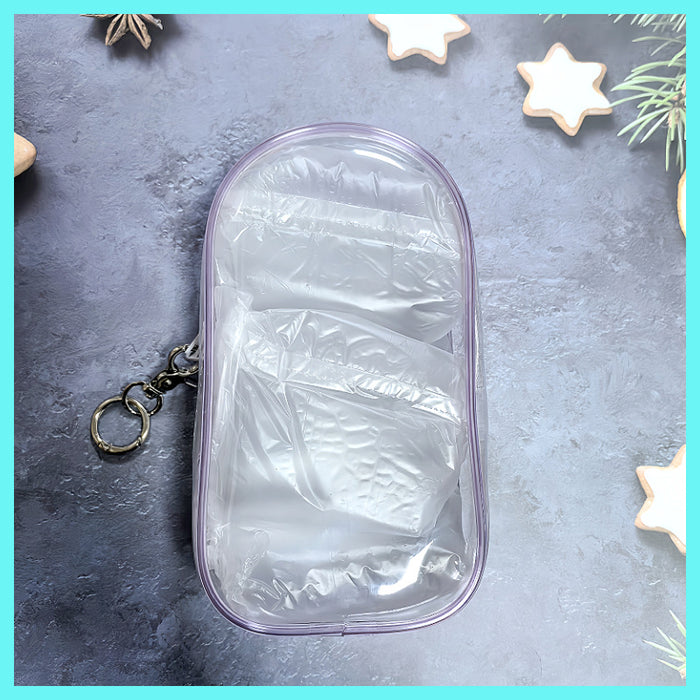 Wholesale Simple Hanging Bag PVC Transparent Outgoing Portable