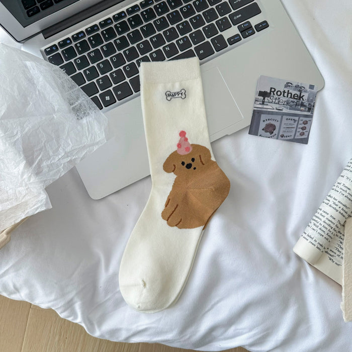 Wholesale Cartoon socks, cute and versatile, boneless socks, pile up socks