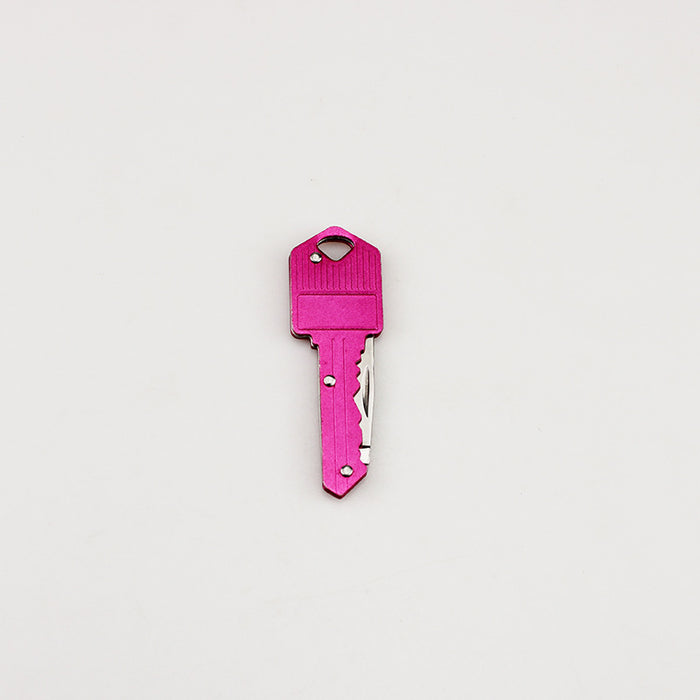 Wholesale Stylish Silver Keychain Knife For Car Keys Gift Accessory