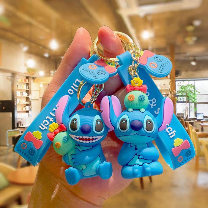 Wholesale Cartoon Doll Silicone Keychain JDC-KC-MingT007