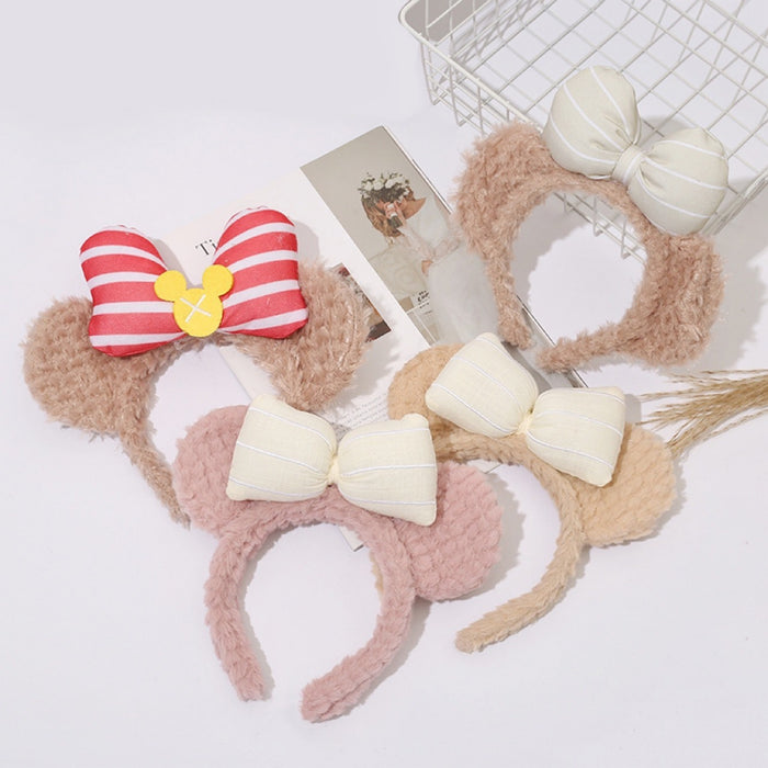 Wholesale Animal Ears Hair Accessories Amusement Park Headdress Bow Headband JDC-HD-Sili004