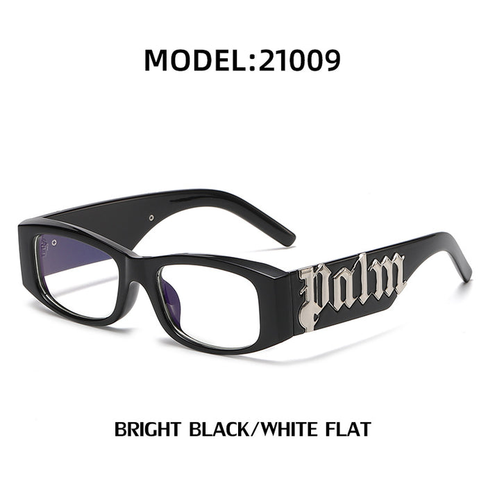 Wholesale PC Small Frame Wide Temple Men's Anti-ultraviolet Sunglasses JDC-SG-LanMou003