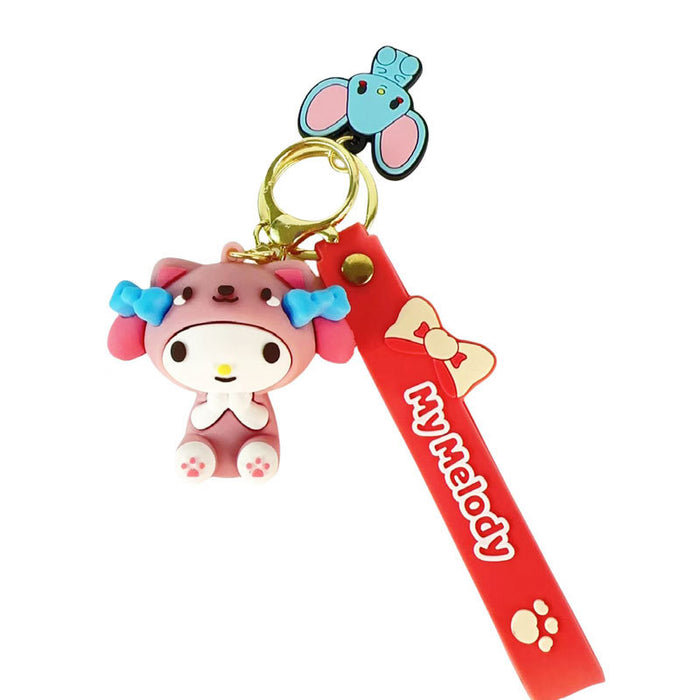 Wholesale PVC Cartoon Doll Keychain JDC-KC-BaoDou006