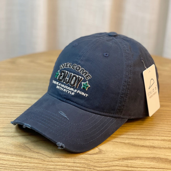 Wholesale three-dimensional embroidered letters baseball cap children's sunshade cap small face