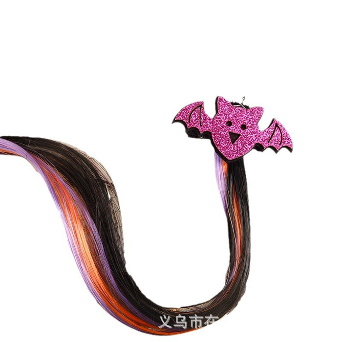 Wholesale Trendy Pumpkin  Hair Clip For Kids Costume Flowing Hair Accessory For Party Dance Performance