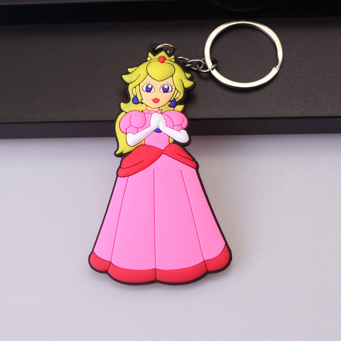 Wholesale  Cartoon Keychain Pendant  Cartoon Game Doll Hanging Ornaments