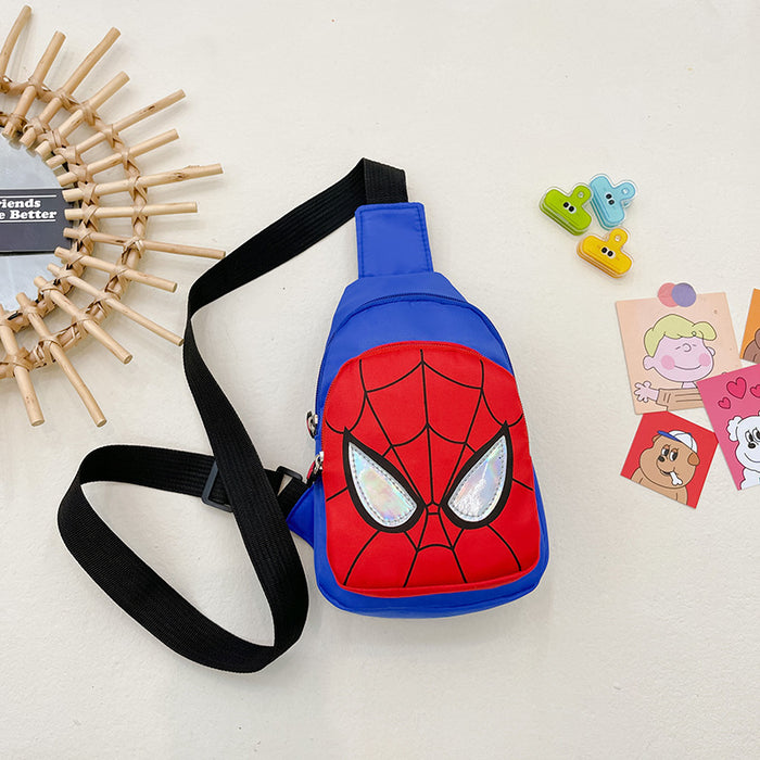 Wholesale Children's chest bag, handsome boy's crossbody bag, small outdoor accessory bag