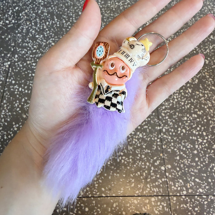 Wholesale Cute cartoon plush ornaments Keychains