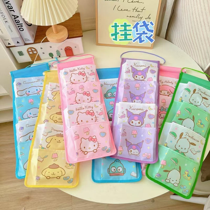 Wholesale Cute Wall Multi Grid Storage Bag, Rear Door Storage Bag, Miscellaneous Storage Bag