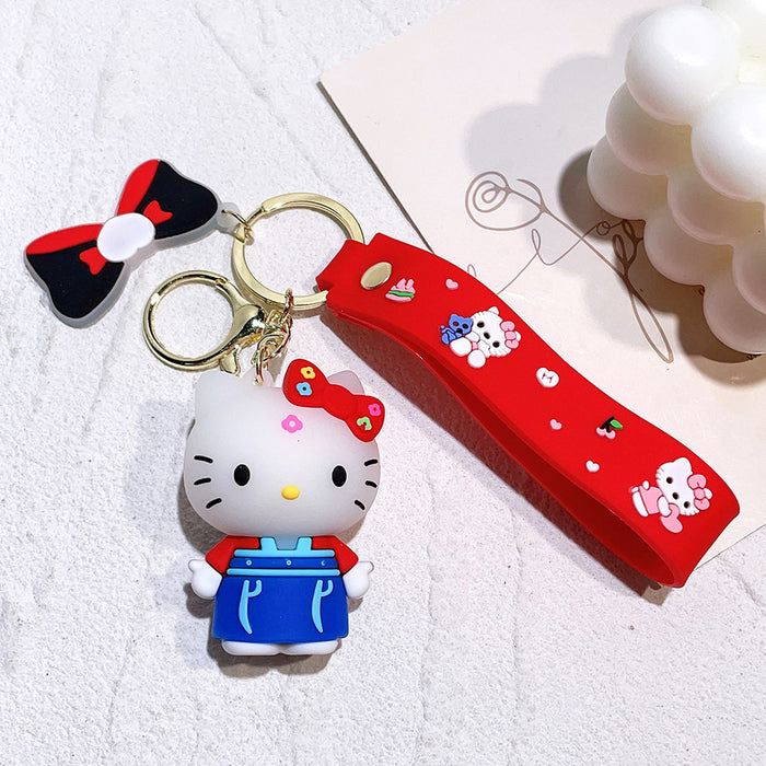 Wholesale PVC Cartoon Doll Keychain JDC-KC-Qiwei023