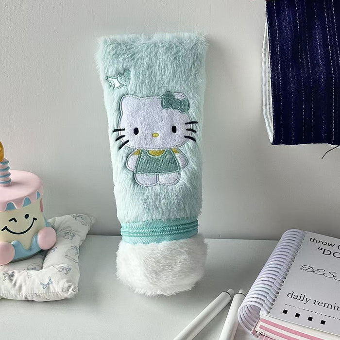 Wholesale Cartoon Plush Toothpaste Pencil Bags