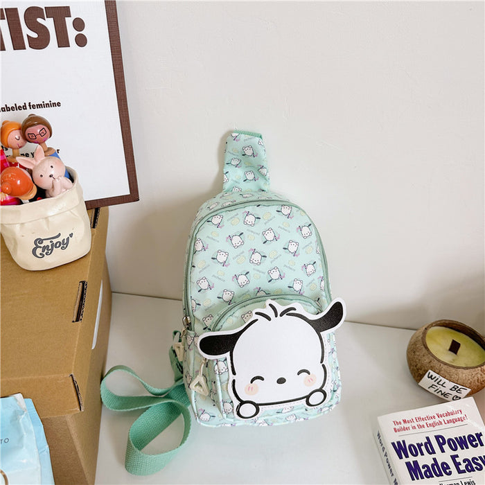 Wholesale Oxford Cloth New Cartoon Print Crossbody Bag JDC-SD-YuanDuo085