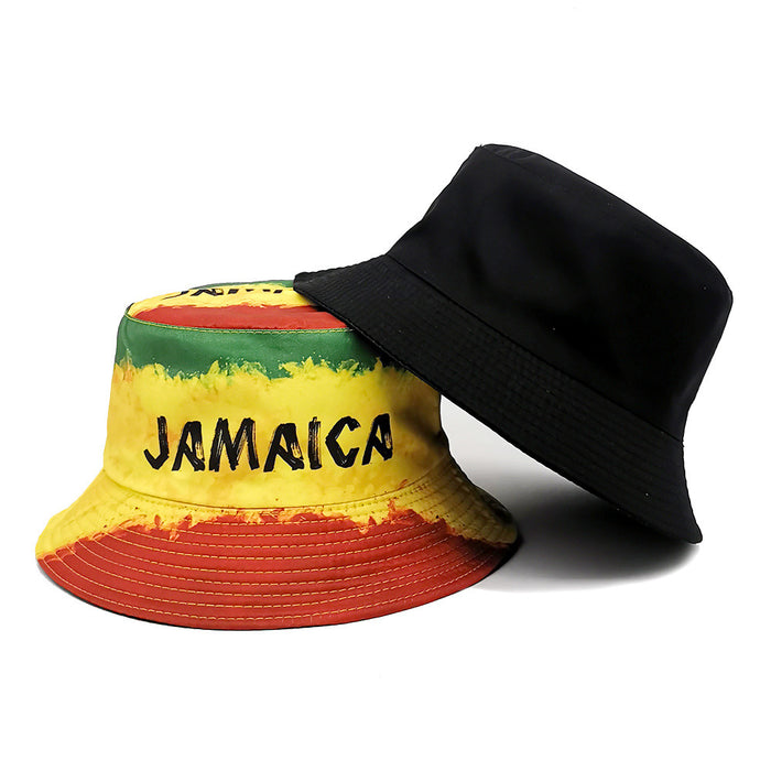 Wholesale Fisherman's Hat Printed Pot Hat Hip Hop Street Personalized Sunshade Hat