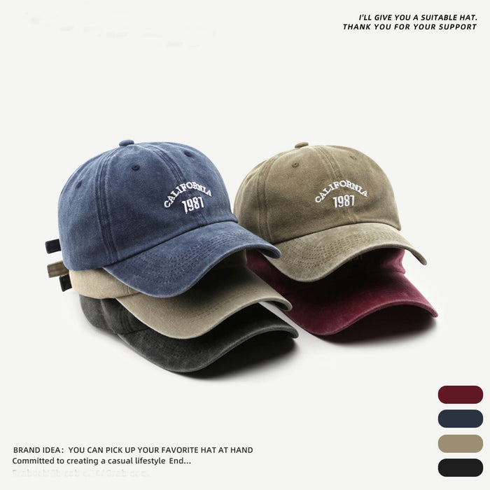 Wholesale Vintage Washed Cotton Baseball Cap JDC-FH-Yizhan003